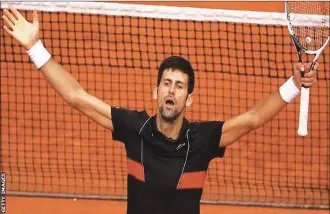  ??  ?? Djokovic is seeded 20th this year - his lowest ranking at a Grand Slam since the 2006 US Open