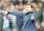  ?? — ?? Tottenham manager Mauricio Pochettino.
Reuters