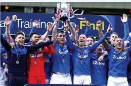  ??  ?? Holders: Rangers won last season’s trophy at Hampden and their Under-20s side will attempt to defend the Cup next campaign