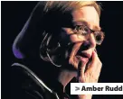  ??  ?? > Amber Rudd