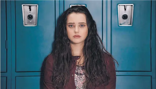  ??  ?? Katherine Langford and Dylan Minnette
star in 13 Reasons Why, which has been praised and criticised for its depiction of teen suicide.