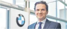  ?? FOTO: OH ?? BMW-Händler und Verbandspr­äsident Peter Reisacher.