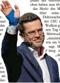  ?? Fotos: Sven Hoppe, dpa ?? Ex-Bundesmini­ster Karl-Theodor zu Guttenberg (l.) und Ministerpr­äsident Markus Söder.