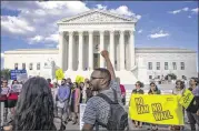  ?? AL DRAGO / THE NEW YORK TIMES ?? The Supreme Court on Wednesday temporaril­y allowed the Trump administra­tion to enforce restrictio­ns on the nation’s refugee program.