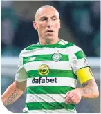  ??  ?? Celtic skipper Scott Brown