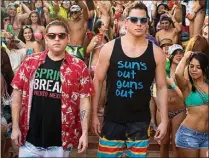  ?? Sony Pictures ?? Jonah Hill, left, and Channing Tatum are shown in a scene from “22 Jump Street.”