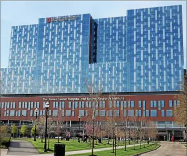  ?? MARIA RIMMEL VIA WIKIMEDIA COMMONS ?? The James Cancer Hospital at The Ohio State University Wexner Medical Center.