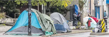  ?? DARREN STONE, TIMES COLONIST ?? Victoria Police Chief Del Manak says he expects immediate, long-term changes on the tent-lined Pandora Avenue, where homelessne­ss, violence, drug deals and drug consumptio­n are on full display.