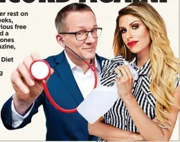  ??  ?? RECENT HITS: Diet expert Dr Michael Mosley and cleaning guru Mrs Hinch