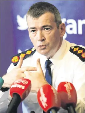  ??  ?? Busy few weeks:New Garda Commission­er Drew Harris.