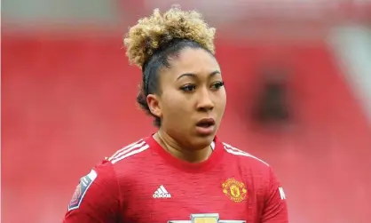  ?? Photograph: James Gill - Danehouse/Getty Images ?? Manchester United’s Lauren James responded to the abuse by writing: ‘Instagram on a real need to do something about it.’