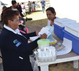  ?? FOTOS: ESPECIALES ?? Más de 126 mil vacunas llegaron a diversos centros de atención.