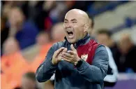  ?? — AFP ?? Sevilla coach Jorge Sampaoli is favourite to get the Argentina national team job.