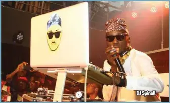  ??  ?? Nigerian DJs Worldwide (NDJs). He is also currently the official DJ for Channel O Africa, Beat FM Radio Station, Wande
DJ Spinall Coal amongst others. He has also been involved with Africa’s top Pop singer, 2face Idibia.