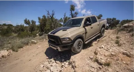  ?? RAM TRUCKS ?? When faced with the choice of piloting a Power Wagon or running a Ram Rebel through the desert, AutoGuide’s Dan Ilika chose the Rebel.