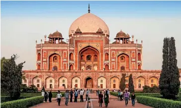  ?? PHOTO: iSTOCK ?? The tomb of Mughal emperor Humayun was completed in 1572.