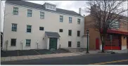  ?? DAN SOKIL - MEDIANEWS GROUP ?? A former mill building at 141S. Main where the North Penn Fire Company has proposed façade improvemen­ts including a new fire engine berth door and window for a radio room is seen on Feb. 28, 2020.