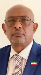  ?? ?? Somaliland Foreign Minister Dr Essa Kayd. Left, young girls pay attention to their teacher in a classroom in Hargeisa, Somaliland