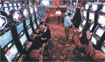  ?? FOTO: ARCHIVO ?? Las salas de casinos se encuentran cerradas por la crisis sanitaria.