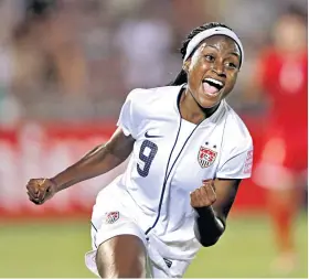  ??  ?? Flying in: Chioma Ubogagu was excited to join up with the England squad