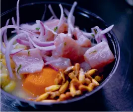  ?? (Sipa) ?? Un ceviche peruano.