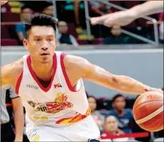  ?? (PBA Media Bureau photo) ?? According to the Rain or Shine Elasto Painters, Negrense PBA player James Yap is not being traded.