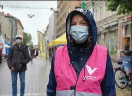  ?? ANJA KUUSISTO ?? LI ANDERSSON. I lördags deltog hon i kampanjarb­etet i Åbo, i söndags var hon som Vf-partiledar­e i Helsingfor­s.