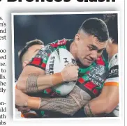  ??  ?? Souths’ Jaydn Su'a has been charged.