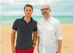  ??  ?? Olympic gold medallist Hamish Carter, left, is one of the guest speakers taking part in this year’s Nurture Change retreat in Fiji, the brainchild of lifestyle entreprene­ur Steve Pirie and business coach Zac de Silva, above.