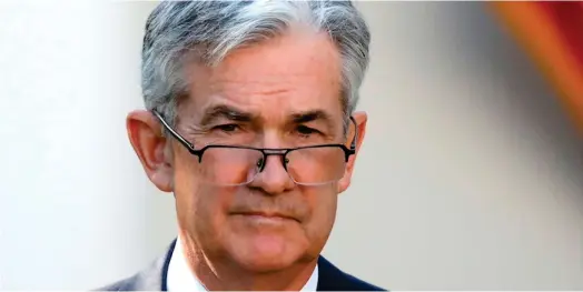  ?? ?? Jerome Powell. (Crédits : Reuters)