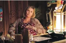  ??  ?? Charlize Theron stars as a beleaguere­d mother — is there any other kind? — in Tully, the latest from Diablo Cody and Jason Reitman.