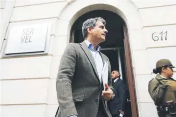  ?? FOTO:ATON ?? ►► El líder de Ciudadanos Andrés Velasco.