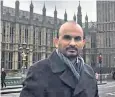  ??  ?? Aiman Mohammed Saeed is a convicted criminal and trustee of the Islamic centre