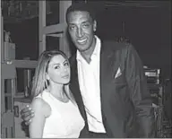  ??  ?? Larsa and Scottie Pippen. Scottie filed for divorce from his wife of almost 20 years. (Photo: dailymail.co.uk)