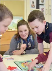  ??  ?? Through rich sensory experience­s, with an emphasis on play, St Paul’s Early Learning Program nurtures children’s curiosity.