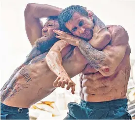  ?? ?? No holds barred: Conor McGregor and Jake Gyllenhaal in Road House