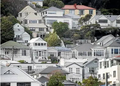  ?? ROSS GIBLIN/STUFF ?? Wellington had the biggest increase in properties for sale, at 206.6 per cent yearon-year in December.
