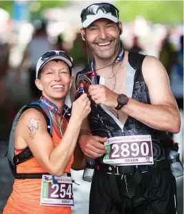  ?? SUPPLIED ?? A finisher’s medal is the reward for completing any event at Tamarack Ottawa Race Weekend.