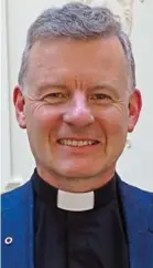  ??  ?? Vocation: Trevor Sargent is now a priest in the Church of Ireland
