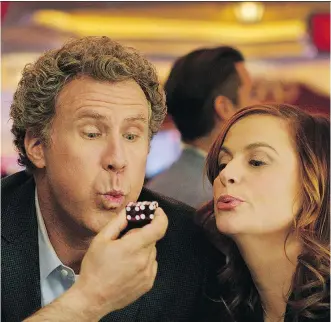  ?? WARNER BROS. ?? The House, starring Will Ferrell and Amy Poehler, has been deemed a financial flop.