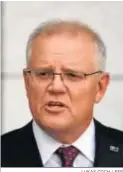  ?? LUKAS COCH / EFE ?? Scott Morrison.