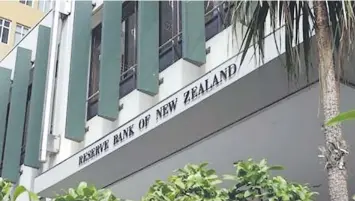  ??  ?? Photo shows the facade of the Reserve of New Zealand located in The Terrace, Wellington. New Zealand became first advanced economy to raise interest rates since 2012, ending a three-year freeze imposed after the devastatin­g Christchur­ch earthquake. —...