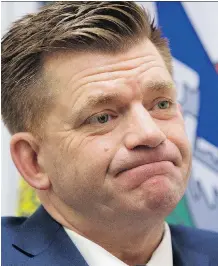  ??  ?? Wildrose Leader Brian Jean called Justin Trudeau’s comment about the need to “phase out” the oilsands a “direct attack” on Alberta.