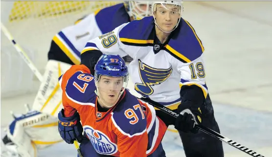  ?? GETTY IMAGES/FILES ?? In the upcoming World Cup of Hockey, Connor McDavid of the Edmonton Oilers will be a key member of Team North America, made up of players aged 23 and younger.