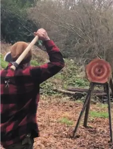  ??  ?? Learn axe throwing at the Heritage Park. See 6