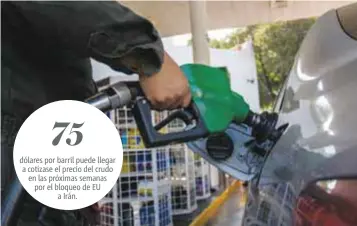  ?? |CUARTOSCUR­O ?? Los precios de la gasolina ahora se rigen por las tarifas internacio­nales.