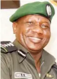  ??  ?? IGP Ibrahim Kpotun Idris