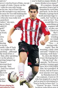  ??  ?? Ched Evans playing for Sheffield United in 2011