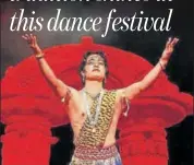  ??  ?? Nrityamanj­ari Festival aims to give a platform to budding artists