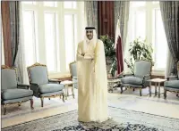  ?? PICTURE: AP ?? Qatar Emir Sheik Tamim bin Hamad Al Thani.